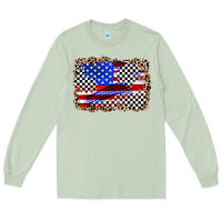 Matcha race american flag Long Sleeve Tee - Zillion Design Studio