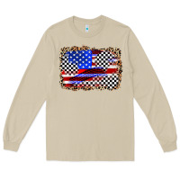 Mushroom race american flag Long Sleeve Tee - Zillion Design Studio