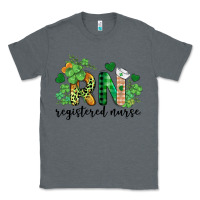Charcoal Heather st. patricks day registered nurse rn Classic Tee - BarkalooDesign