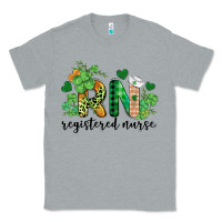 Heather Grey st. patricks day registered nurse rn Classic Tee - BarkalooDesign