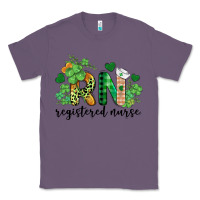 Lavender st. patricks day registered nurse rn Classic Tee - BarkalooDesign