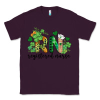 Plum st. patricks day registered nurse rn Classic Tee - BarkalooDesign