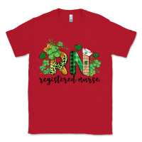 Red st. patricks day registered nurse rn Classic Tee - BarkalooDesign