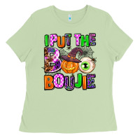 Matcha Hallowen Boo Ladies Tee - AdoDesignShop