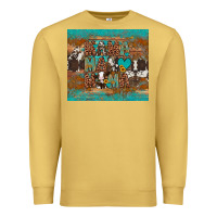Antique Gold mama mama mama Premium Sweatshirt - Artiststas