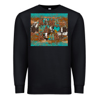 Black mama mama mama Premium Sweatshirt - Artiststas