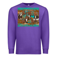 Purple mama mama mama Premium Sweatshirt - Artiststas