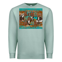 Seafoam mama mama mama Premium Sweatshirt - Artiststas