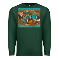 Sports Green mama mama mama Premium Sweatshirt - Artiststas