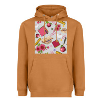 Meerkat back to school  seamless pattern Heavyweight Hoodie - BundleAndBundleShop