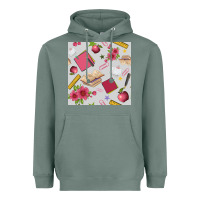 Sage back to school  seamless pattern Heavyweight Hoodie - BundleAndBundleShop