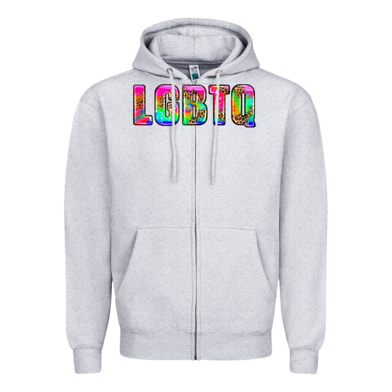 Lgbtq Zipper Hoodie by HRA Design Shop | Teevron
