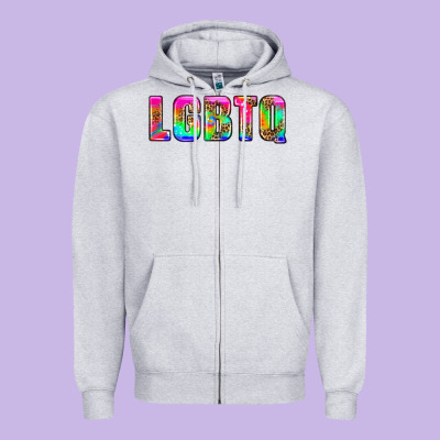 Lgbtq Zipper Hoodie Designed By Hra Design Shop