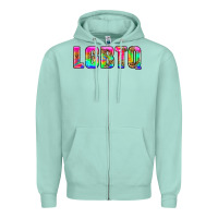 Seafoam lgbtq Zipper Hoodie - HRA Design Shop