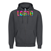 Smoke lgbtq Zipper Hoodie - HRA Design Shop