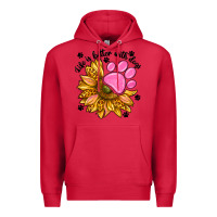 Cardinal life is better with dogs Premium Hoodie - NancyCooperArtShop