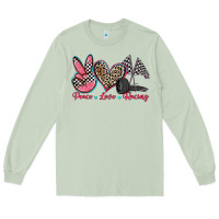 Matcha peace love racing Long Sleeve Tee - Zillion Design Studio