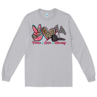 Moon Dust peace love racing Long Sleeve Tee - Zillion Design Studio