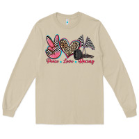 Peace Love Racing Long Sleeve Tee | Teevron