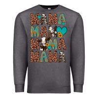 Charcoal Heather mama mama mama mama Premium Sweatshirt - Artiststas