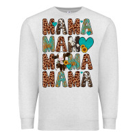 Oatmeal Heather mama mama mama mama Premium Sweatshirt - Artiststas