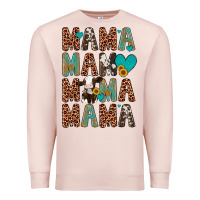 Pale Pink mama mama mama mama Premium Sweatshirt - Artiststas