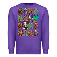Purple mama mama mama mama Premium Sweatshirt - Artiststas
