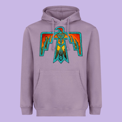 Thunderbird Heavyweight Hoodie Designed By Jahusdesignshop