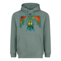 Sage thunderbird Heavyweight Hoodie - JahusDesignShop
