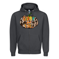 Smoke happy fall yall Zipper Hoodie - RacoonDesign