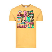 Vintage Mustard i like big veins and i cannot lie Vintage Tee - RanaPortraitStore