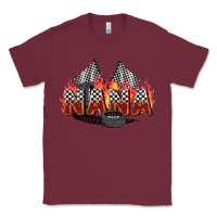 Burgundy race nana Classic Tee - Zillion Design Studio