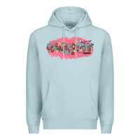 Blue Mist cosmetologist Premium Hoodie - NancyCooperArtShop