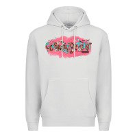Dove Grey cosmetologist Premium Hoodie - NancyCooperArtShop