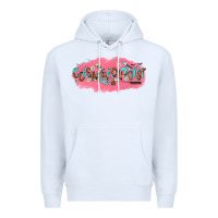 White cosmetologist Premium Hoodie - NancyCooperArtShop
