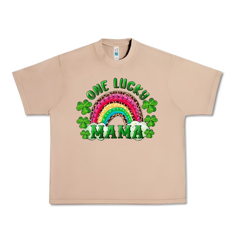 St Patrick's Day One Lucky Mama Urban Heavy Tee by RanaPortraitStore | Teevron