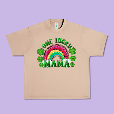 Urban Heavy Tee st patrick's day one lucky mama