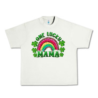 Pistachio st patrick's day one lucky mama Urban Heavy Tee - RanaPortraitStore