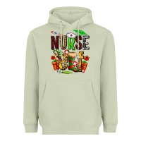 Matcha nurse elf Heavyweight Hoodie - AdoDesignShop