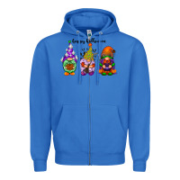 True Royal happy halloween gnomes black Zipper Hoodie - RacoonDesign