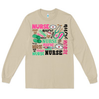 Mushroom nurse Long Sleeve Tee - Zillion Design Studio