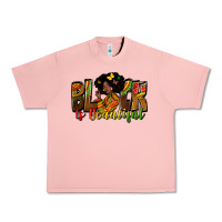 Salmon black is beautiful Urban Heavy Tee - Zillion Design Studio