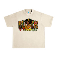 Sandshell black is beautiful Urban Heavy Tee - Zillion Design Studio