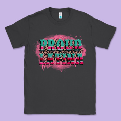 Proud Latina Classic Tee Designed By Cts Tumbler Store
