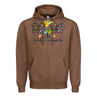 Chestnut Mama Cita Needs a Margarita Zipper Hoodie - CowhideDigitalArt