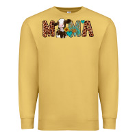 Antique Gold mama holstein cow Premium Sweatshirt - Artiststas