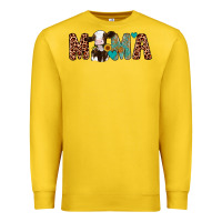 Lemon mama holstein cow Premium Sweatshirt - Artiststas