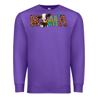 Purple mama holstein cow Premium Sweatshirt - Artiststas