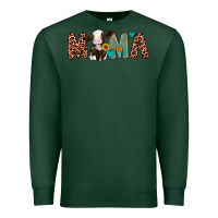 Sports Green mama holstein cow Premium Sweatshirt - Artiststas