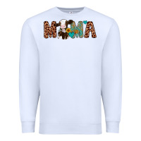 White mama holstein cow Premium Sweatshirt - Artiststas